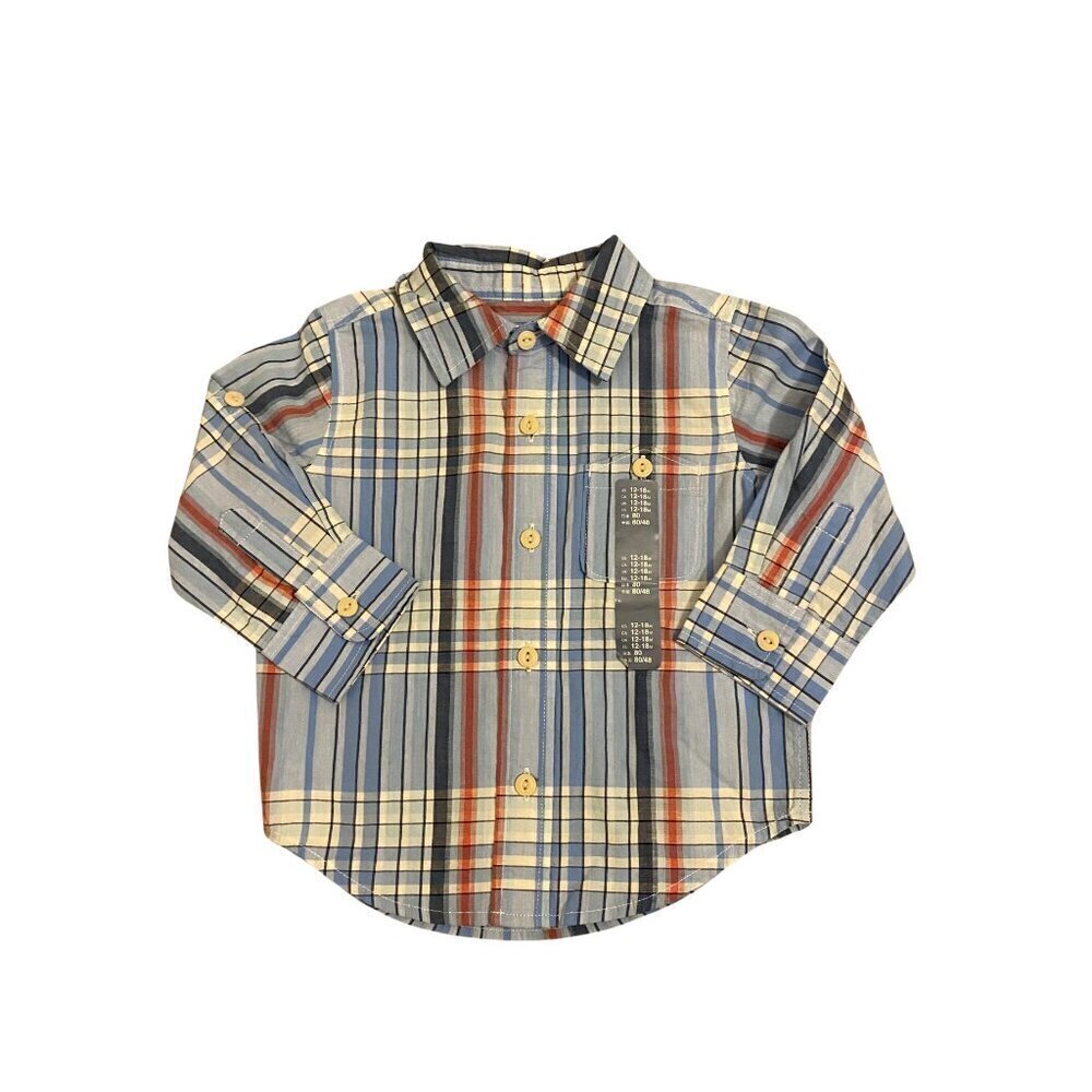 Baby Gap Baby Boy Plaid Shirt - Size 12-18 months - New without Tags!